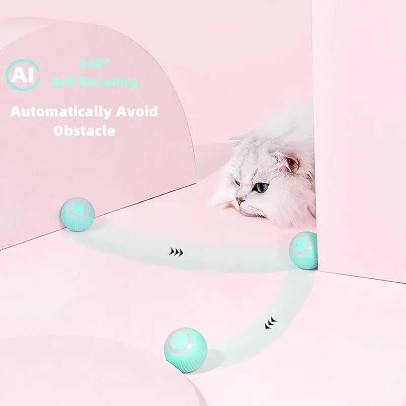 Cat Interactive Ball Smart Cat Toys - Indoor 