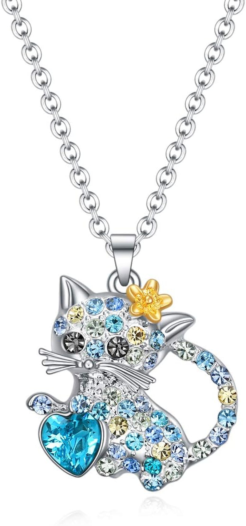 Cat Necklace Jewelry for Women & Girls, Teen Girls' Cat Lover Gifts