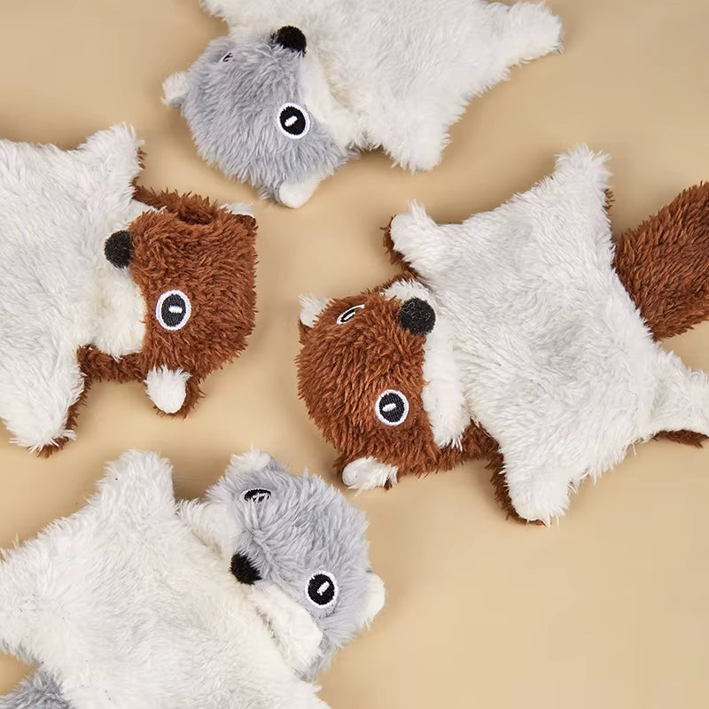 All-Breed Cat Toy: Kicking Plush, Flying Squirrel Sound Toy