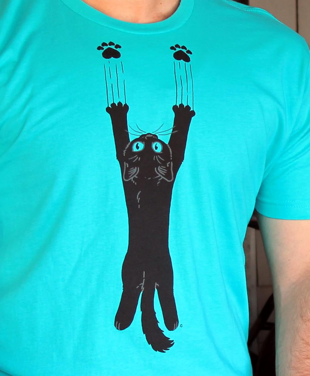 Funny Cat T-Shirt for Men & Women, Perfect Cat Dad Mom Shirt