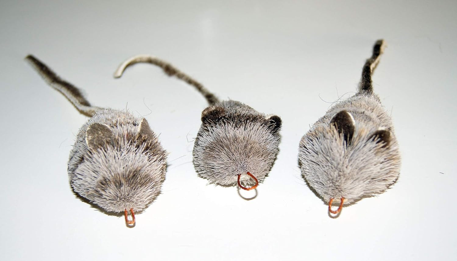 Fun Rat Pack 3 Pack of Mice Mouse Refill/Attachment - Fits Wildcat and Popular Bird and Catcher Type Wands/Poles