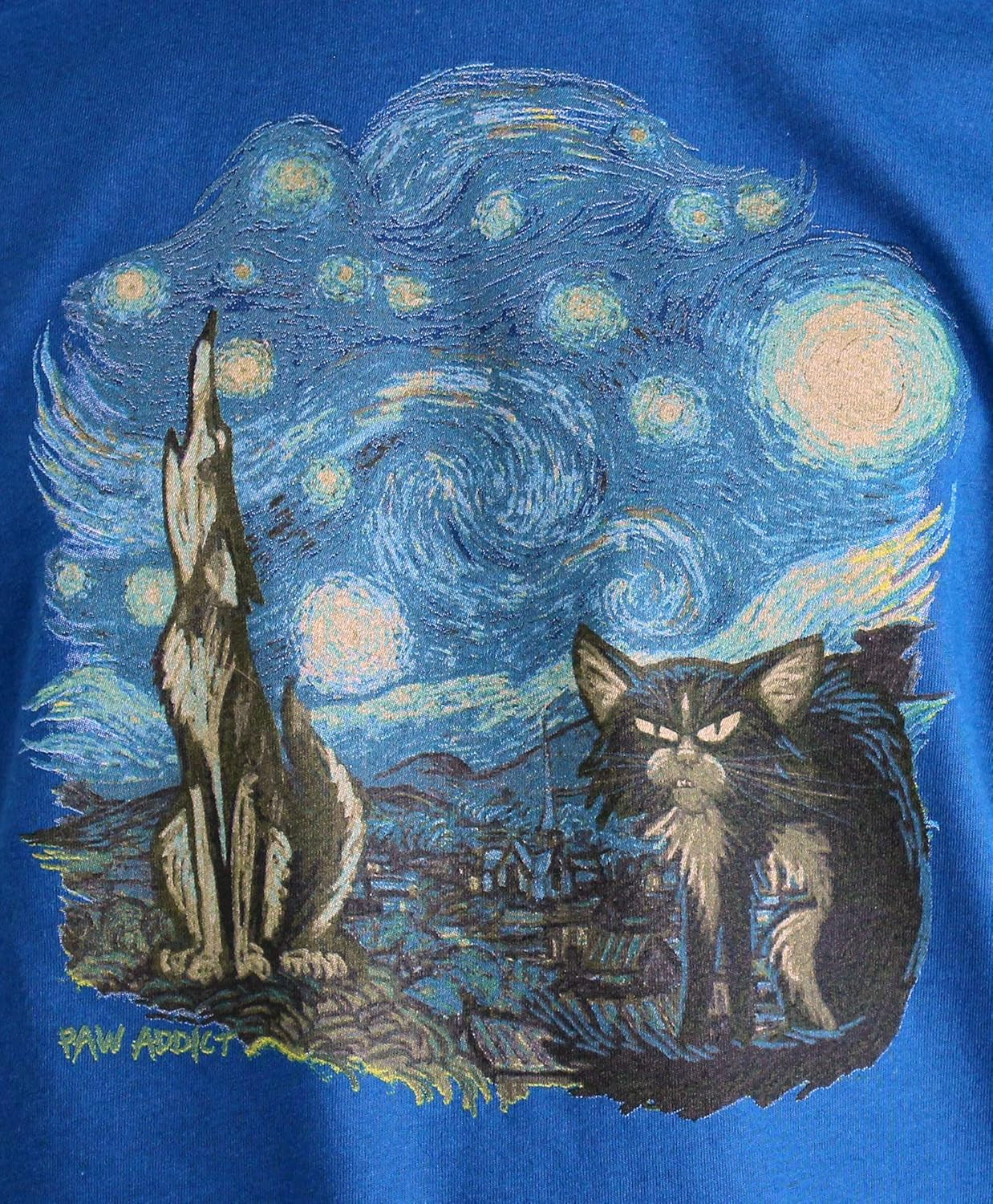 Graphic Tshirt for Men & Women | Novelity Shirt for Cat & Dog Lovers