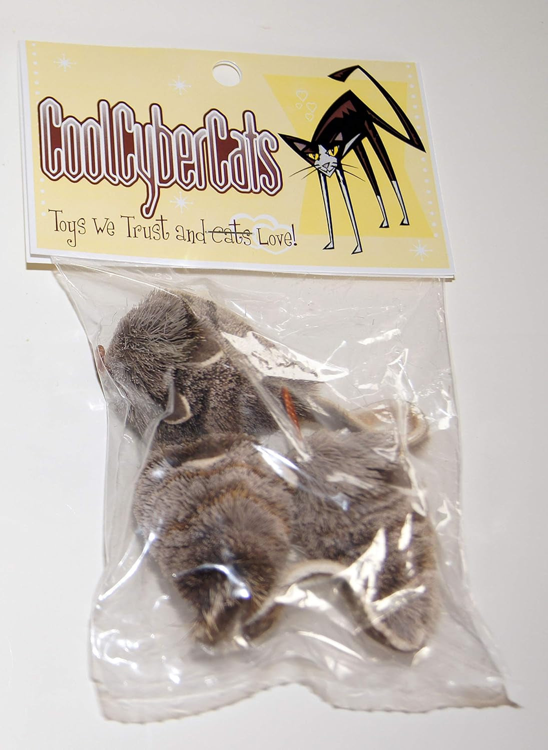 Fun Rat Pack 3 Pack of Mice Mouse Refill/Attachment - Fits Wildcat and Popular Bird and Catcher Type Wands/Poles