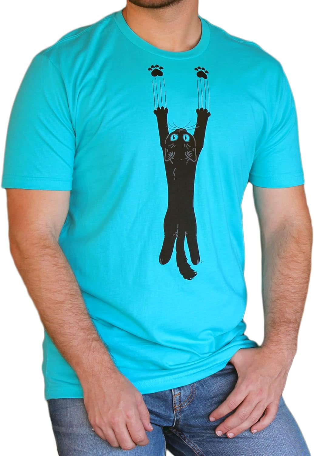 Funny Cat T-Shirt for Men & Women, Perfect Cat Dad Mom Shirt
