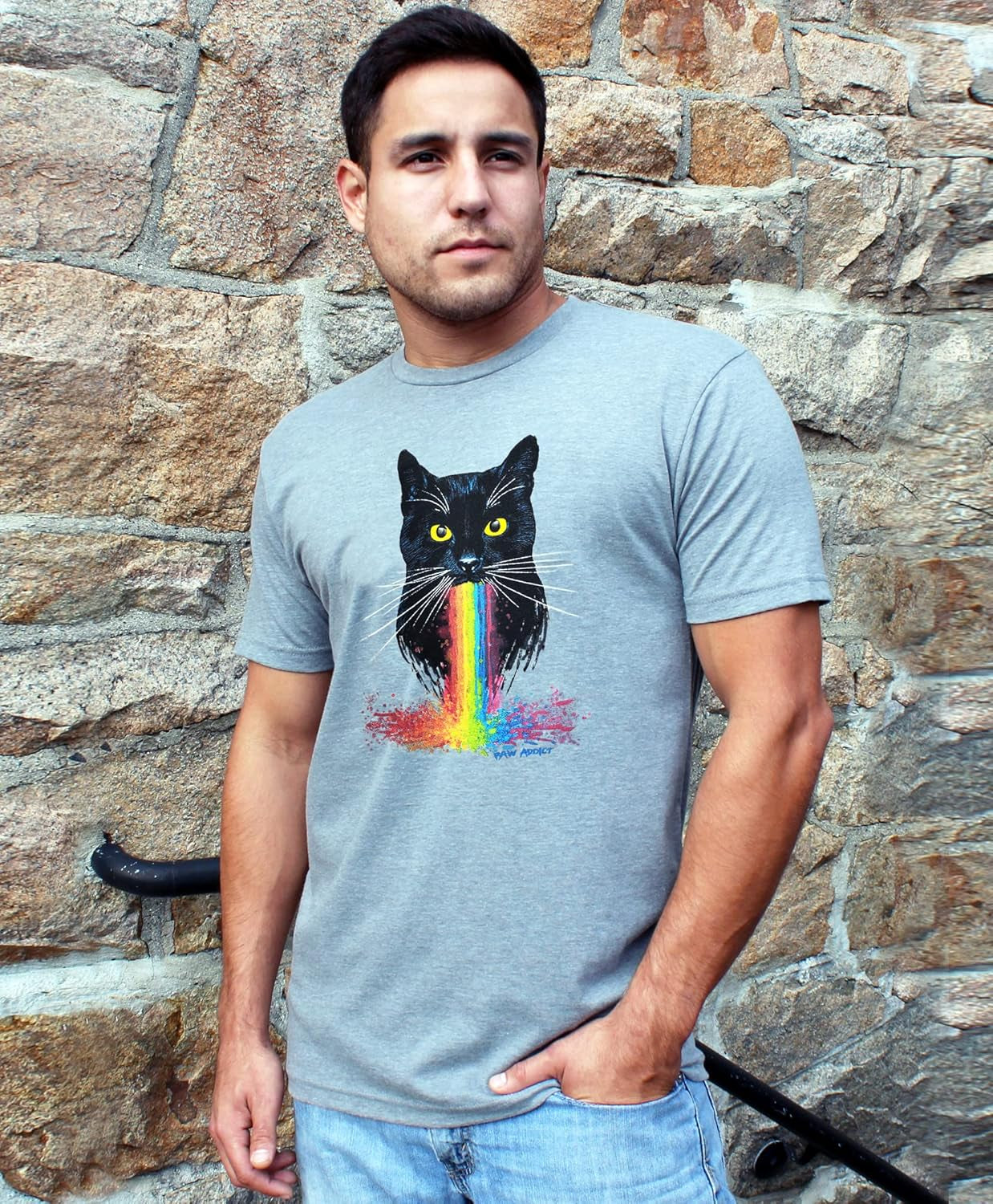 Funny Cat T-Shirt for Men & Women, Perfect Cat Dad Mom Shirt