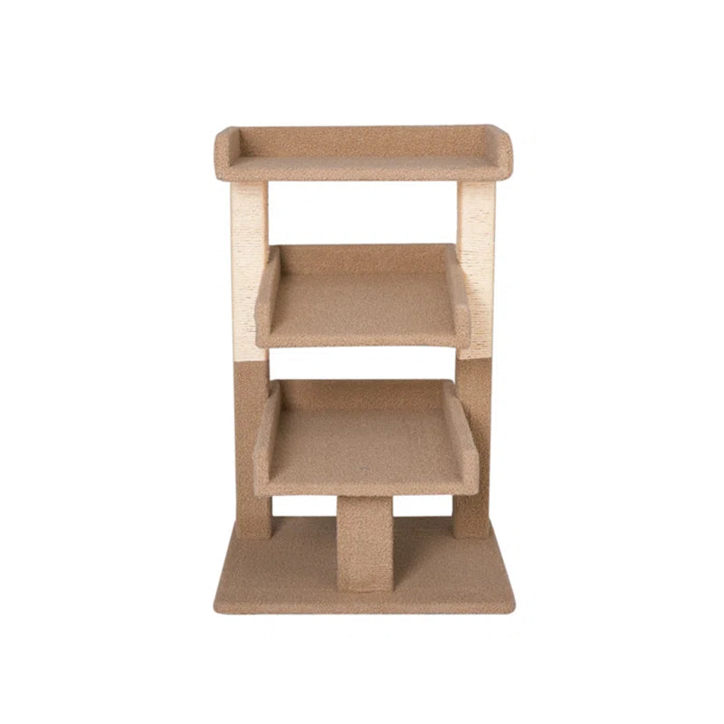 Totnes 3-Tier Cat Tree Tower; Cat Condo with Perch; Sturdy Cat Towers for Large Cats Indoor
