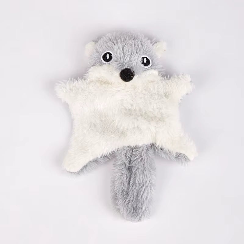 All-Breed Cat Toy: Kicking Plush, Flying Squirrel Sound Toy