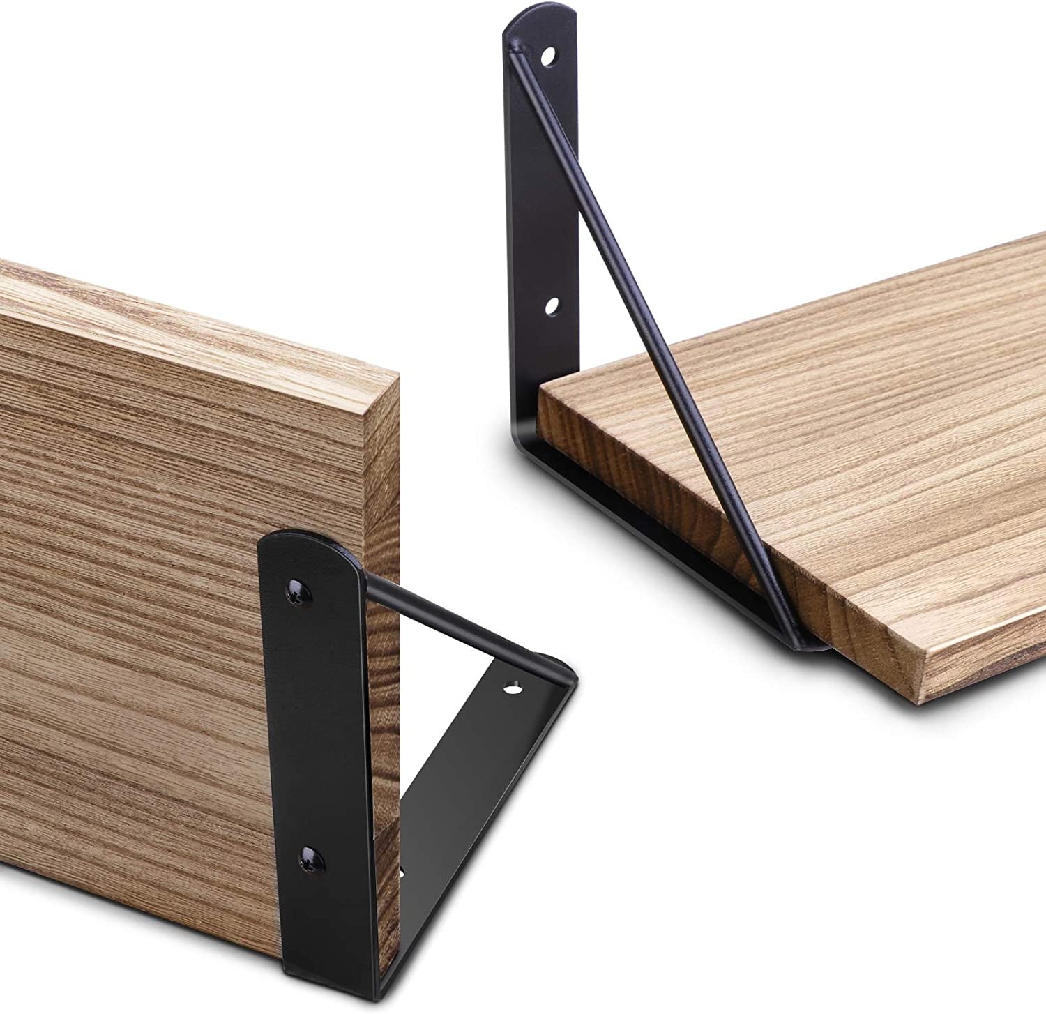 Floating Shelves for Wall, Rustic Wood Wall Shelves Decor Set of 3