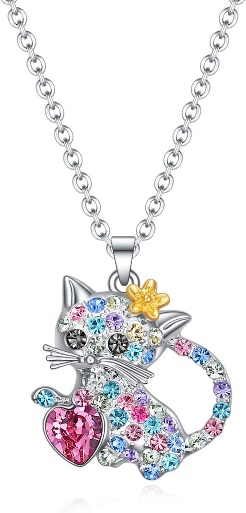 Cat Necklace Jewelry for Women & Girls, Teen Girls' Cat Lover Gifts